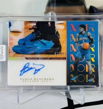 2022-23 Noir Paolo Banchero 鞋燈 /99 RC卡面簽