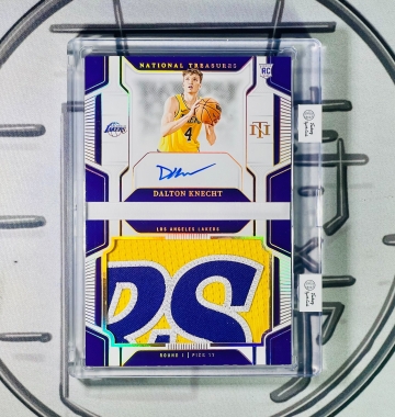 2024-25 National Treasure Dalton Knecht /15 書卡RPA