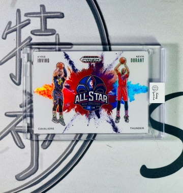 2024-25 Prizm Black Kyrie lrving & Kevin Durant 雙人氣浪