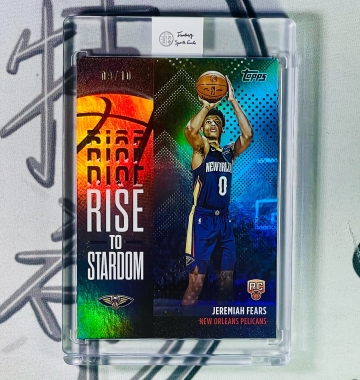 2025-26 Topps Flagship Jeremiah Fears /10 RC特卡