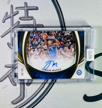 2024-25 Immaculate Tyrese Maxey /49 卡面簽