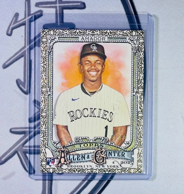 2025 Topps Allen & Ginter Adael Amador /50 RC