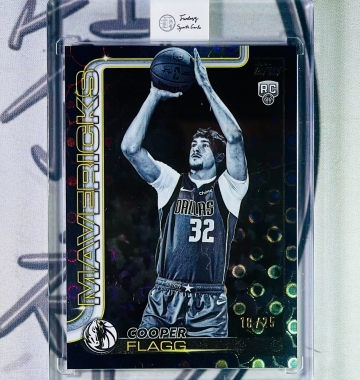 2025-26 Topps Black Friday Cooper Flagg RC /25