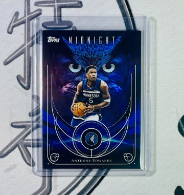 2025-26 Topps Midnight Anthony Edwards 特卡