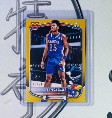 2025-26 Bowman Bryson Tiller /50 1st Bowman