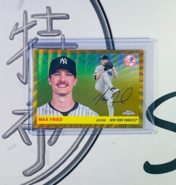 2025 Topps Chrome Platinum Max Fried /50