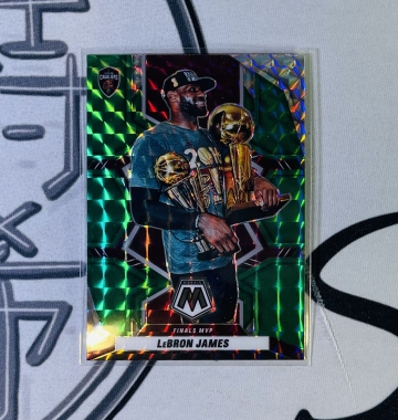 2021-22 Mosaic LeBron James Finals MVP 特卡 綠亮