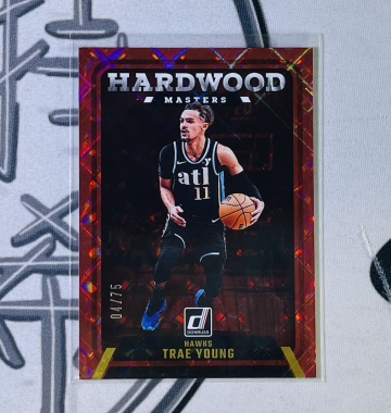2024-25 Donruss Trae Young Hardwood /75