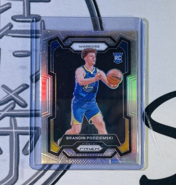 2023-24 Prizm Brandin Podziemski RC 銀亮