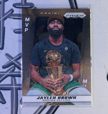 2024-25 Prizm Deca Jalen Brown MVP 特卡
