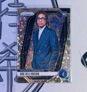 2024-25 Prizm Rob Dillingham RC 快攻變體版