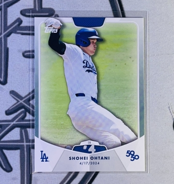 2024 Topps 50/50 Shohei Ohtani 第4盜