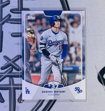 2024 Topps 50/50 Shohei Ohtani 第32轟