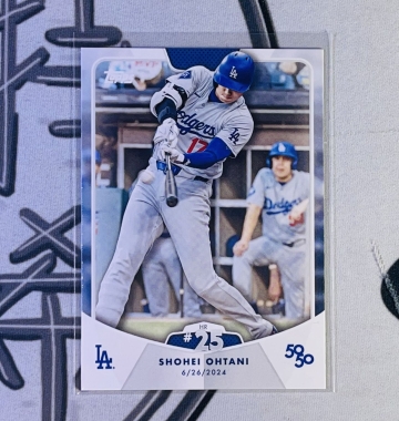 2024 Topps 50/50 Shohei Ohtani 第25轟