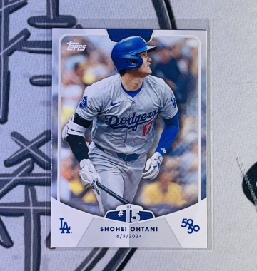 2024 Topps 50/50 Shohei Ohtani 第15轟