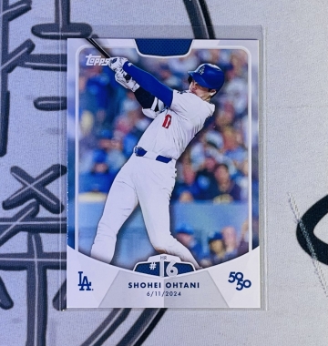 2024 Topps 50/50 Shohei Ohtani 第16轟