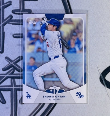2024 Topps 50/50 Shohei Ohtani 第17轟