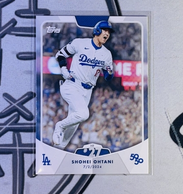 2024 Topps 50/50 Shohei Ohtani 第27轟