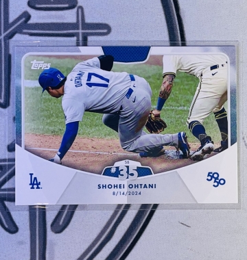 2024 Topps 50/50 Shohei Ohtani 第35盜