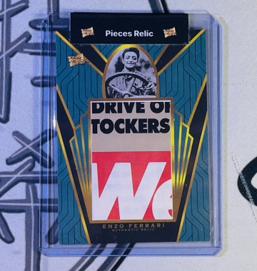2023 Pieces of the Past Enzo Ferrari Relic Card