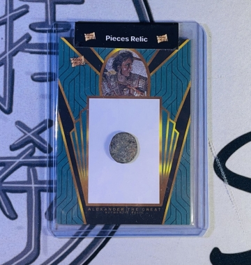 2023 Pieces of the Past Alexander The Great Relic Card