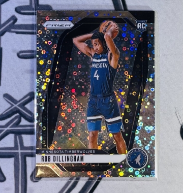 2024-25 Prizm Rob Dillingham RC 快攻亮