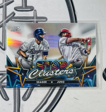 2023 Topps Chrome Cosmic Corey Seager & Josh Jung