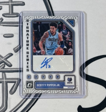2023-24 Donruss Optic Scotty Pippen Jr. 簽名