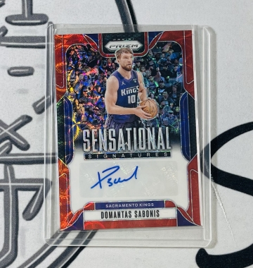 2024-25 Prizm Domantas Sabonis 簽名