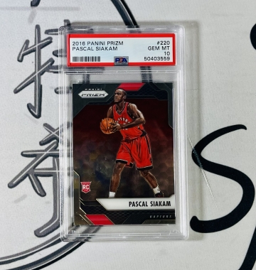 2016-17 Prizm Pascal Siakam RC PSA10分