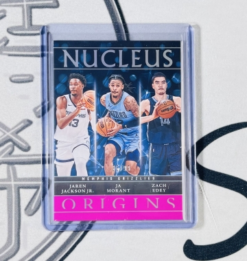 2024-25 Origins Jaren Jackson Jr. & Ja Morant & Zach Edey 三人特卡 /99