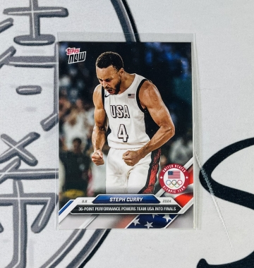 2024 Topps Now Stephen Curry 怒吼
