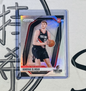 2024-25 Prizm Donovan Clingan RC 銀亮