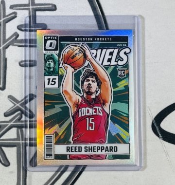 2024-25 Donruss Optic Reed Sheppard RC 銀亮特卡