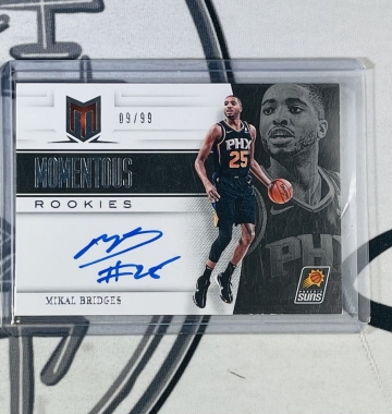 2018-19 Chronicles Mikal Bridges RC 卡面簽 /99